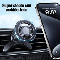 360° Rotation Magnetic Car Phone Holder Stand Magsafe Car Mount Support GPS Mobile Bracket in Car iPhone 15 14 13 12 Samsung MG02-CXZJ