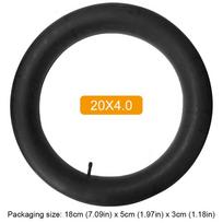 1PCS Bike Inner Tube with AV Schrader Valve 20/24/26x4 Inch Wided Rubber Spare Tube For Snow Beach Bicycle Tire Accessories 20x4.0
