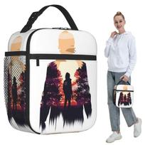 Alan Wake 2 Insulated Lunch Bag for Kids School Cooler Thermal Food Box Tote Leakproof Lunch Boxes Container One Size