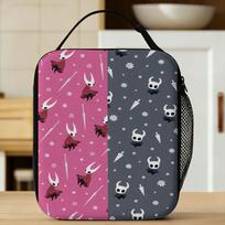 Hollow Knight Video Game Lunch Bag  Aesthetic Lunch Box For Unisex Office Portable Cooler Bag Waterproof Thermal Tote Handbags One Size