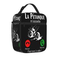 Bestselling Personnalise La Petanque Mappelle Fete Cadeau Luxury Student Lunch Bag Teen School Travel Lunch Bag One Size