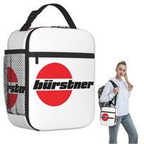 Burstner Logo Insulated Lunch Bag for Women Children Portable Food Boxes Thermal Lunch Box Tote One Size