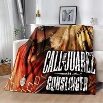 HD Red Dead Revolver Game Gamer Cartoon 3D Blanket,Soft Throw Blanket for Home Bedroom Bed Sofa Picnic Travel Cover Blanket Kids Size: 75*100cm, Weight: 230 GSM