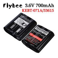 3.6V 700mAh Walkie talkie Battery For MOTOROLA KEBT-071A KEBT-071-B KEBT-071-C KEBT-071-D HKNN4002 Radio Rechargeable Battery 1Pcs battery