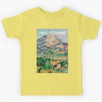 Mont Sainte Victoire, Paul Cezanne Kids T-Shirt 150