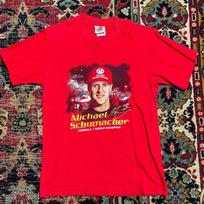 Michael Schumacher Formula 1 World Champion Vintage T-Shirt Mens Size M L