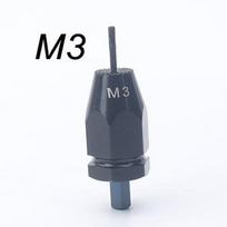 M3-M12 Metric and 3/16 1/4 5/16 3/8 Inch Imperial Screws Pneumatic Rivet Nut Gun Adapter Air Tools Head Quick Load Mandrels (as the picture,Thread Riveter Mandrels)