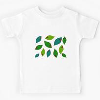 Ladybug On Leaf Kids T-Shirt 170
