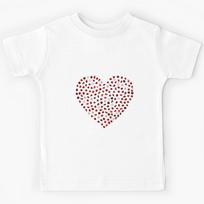 Ladybugs Heart Kids T-Shirt 110