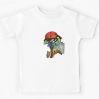 watercolor ladybug Kids T-Shirt 130