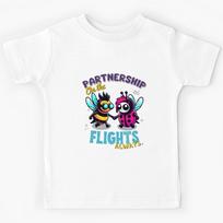 Insect Love, Bee and ladybug Cyberpunk,  Kids T-Shirt 110