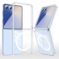 Magnetic Case for Samsung Z Fold Flip 7 Matte Frosted Semi-transparent Skin Touch Protective Cover Opp Bag&For Samsung Z Flip 7