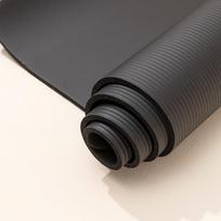 NBR Material Home Gym Equipment-Yoga Mat for Exercise Fitness Products Cart tamsiai pilka spalva
