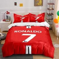 Ronaldo name, number seven. Bedding sets Duvet cover sets Duvet covers Pillowcases(1*Duvet Cover 2*Pillowcases without duvet insert) 135x200cm