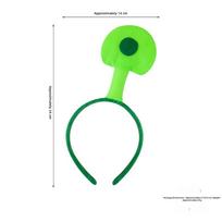 Halloween Shrek Green Qizai Hair Cave Eco-friendly Unisex Headband for Kids Performance Dress-Up Dance Props