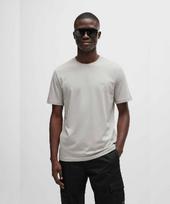 Boss Round Short Sleeve T-Shirt Regular Fit 50511158_271 Light Gray/L