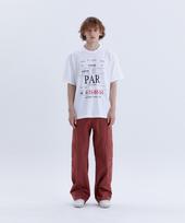Gimyeong Baggy Graphic T-Shirt White 48