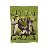 Funny S-Shreks Pattern Blanket Cover Plush Throw Blanket Summer Air Conditioning Decoration Ultra-Soft Warm Bedsprea, Size: 75*100cm, Weight: 230 GSM