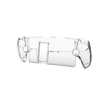 Protective Shockproof Shell for PS5 Portal Console Transparent Crystal Case Skin Full Body Cover With Bracket balta
