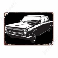 Volga Gaz 24 Metal Sign Wall Cave Retro Bar Cave Poster Tin Sign Posters 20X30CM