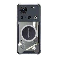 For ZTE Nubia Z80 Ultra Case Anti-Yellowing TPU PC Airbag Transparent Slim Phone Cover for Nubia Z80S Z70 Z70S Ultra Nubia Z80 Ultra juoda