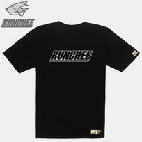 Doldol Runch-T-25 Running Cheetah Launch Character Graphic T-Shirt White/L