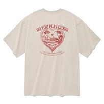 Radineo Play Chess Short Sleeve T-Shirt Beige Beige (Beige)/S