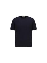 Giozia Men'S Washable Miracle Cable Short Sleeve Sweater_Navy Dnv (Dark Navy)/95