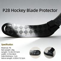 1PC P28/P92 Ice Hockey Stick Blade PE Protector with Velcro Wrap-around Hockey Blade Wrap Guard Outdoor Training Accessories P28 mėlyna