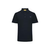 Louis Castel Men'S Summer Muted Tone Simple Collared Short Sleeve Sweater See Notation/115