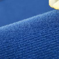 Velcro Fleece Fabric  Hook and Loop Tape Fuzzy Surface Self-Adhesive Colorful OK Fabric Fleece Fabric Customizable mėlyna