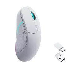 Belaidė Žaidimų Pelė Keychron M3 Wireless Baltas baltos spalvos