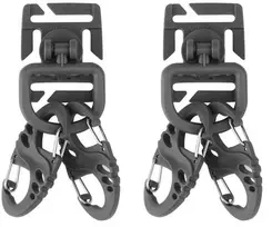 Karabinų rinkinys Mil-Tec Ultimate Tactical Set, Juoda