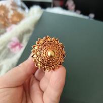 Traditional Hair Stick Pins Luxury Festivals Hair Bun Thai-style Flower Hairpins  Party Banquet Style 5