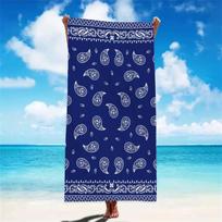 Vasaros Paplūdimio Bandana Retro Raštų Rankšluostis Maudynėms Vonios Rankšluostis Baseino Šventės Dovana Vaikams 50x100cm