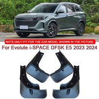 For Evolute i-SPACE DFSK E5 2023 2024 Car Styling ABS Car Mud Flaps Splash Guard Mudguards MudFlaps Front Rear Fender Accessory juoda