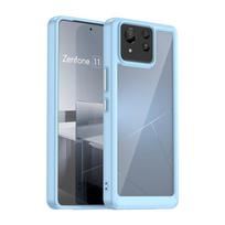 For Asus Zenfone 11 Ultra Case For Asus Zenfone 11 Ultra 5G Cover Colorful Soft Edge Silicone Transparent Shockproof Bumper For Zenfone 11 Ultra