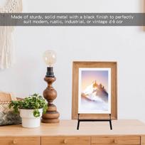 Art Display Easel for Wedding Signs, Metal Tripod Stand sidabras