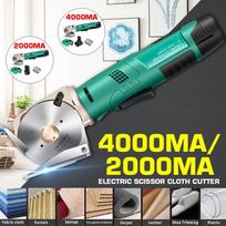 Elektrinis audinio peilis DC 12V Audinio odos pjovimo įrankiai Galingas elektrinis audinio pjaustytuvas Pjūklai Staklės Ašmenys Elektriniai įrankiai 4000mah