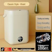 German All-in-One Underwear & Sock Washing Machine: Automatic Wash, Dry, Spin, High-Temp Boil