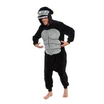 Gorilos pižama suaugusiems Kigurumi vienos dalies kostiumas vyrams Helovino Cosplay kostiumas Viso kūno vientisa pižama Kalėdoms S&Other