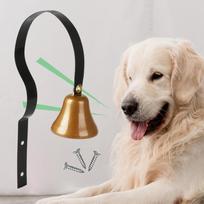 Dog Bell Pet Metal Doorbell for Training Potty Housetraining Houserbreaking juoda
