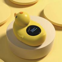 Little Yellow Duck Thermometer Baby Bathtub Shower Water Thermometer Baby Safe Temperature Sensor Floating Waterproof Baby geltona