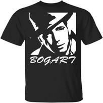 TinhCD Store Cool Humphrey Bogart T-Shirt Funny Tee Casablanca Maltese Falcon Retro 40's Sitcom Casablanca T-Shirt S juoda