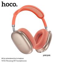 Hoco. YUEMU Over-ear Wireless Bluetooth Sports Headphones rožinė