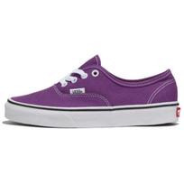 Vans Authentic Cushioning, Wear Resistant Low top Skateboard Shoes Unisex Purple White VN000BW51N8 36