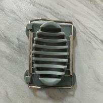 Stainless Steel Egg Chopper Manual Food Fruit Salad Cutter  Kitchen Accessories pilka spalva