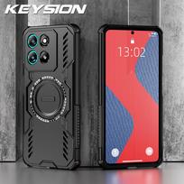KEYSION Heat Dissipation Case for Motorola G86 5G G57 G67 Power Magnetic Cooling Shockproof Phone Cover for MOTO G100 G15 G75 5G for MOTO G86 5G juoda