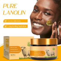 Lanolin Cream Deeply Nourishes, Moisturizes, Firms And Refreshes The Skin One Size geltona