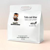 Boca Pure Tofu Cat Litter - White Tea Flavor, Highly Absorbent, Quick Clumping, Original Formula